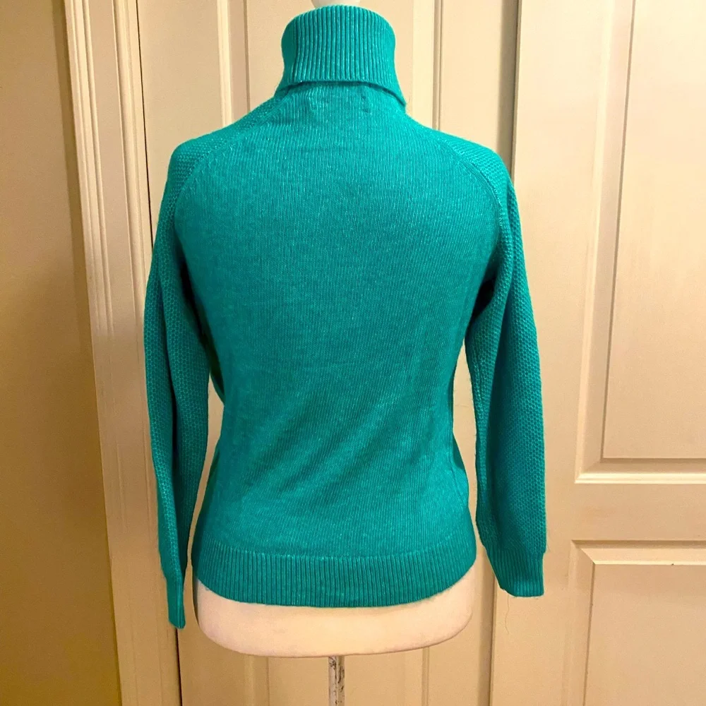 Loft Mint Green Turtleneck Sweater 🍀 - Picture 9 of 14